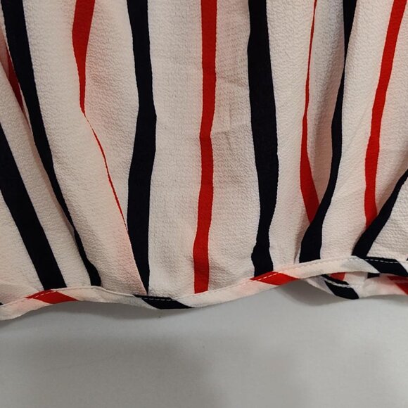 Fashion classic fashion women's red, white & blue top nwt - Picture 5 of 8